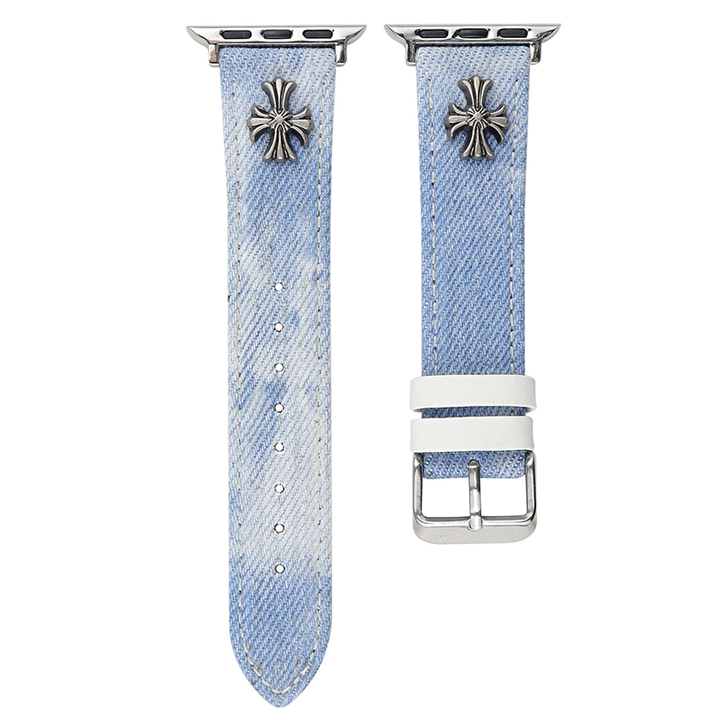 Denim canvas Apple Watch Bands