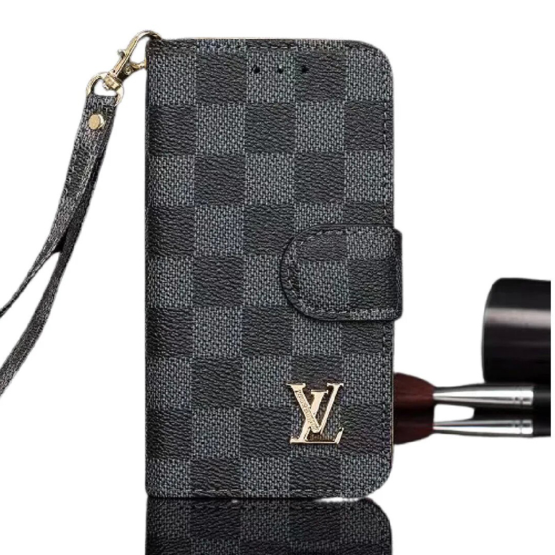 Monogram Leather iPhone Wallet Case