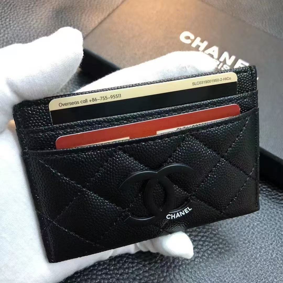 [Copy]Classic Leather CH Wallet Card Holder