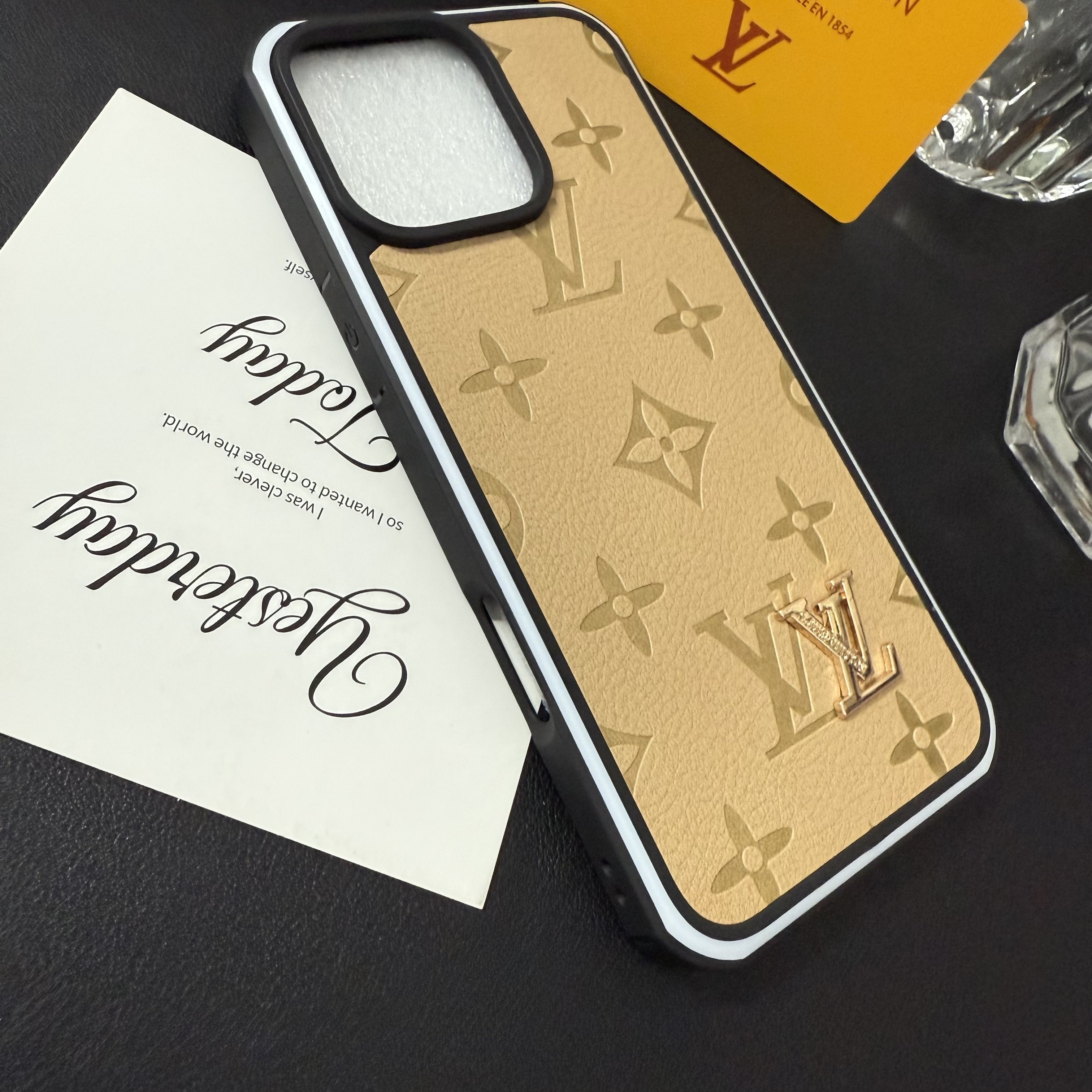 Louis Vuitton Leather iPhone Case