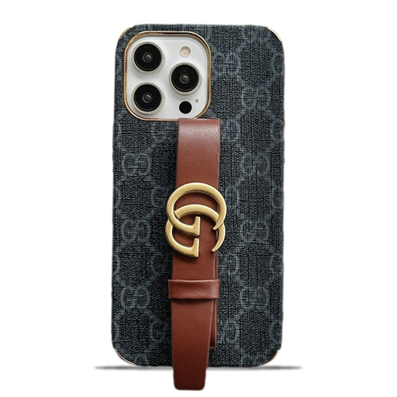 Luxurious Leather iPhone Case With Holder