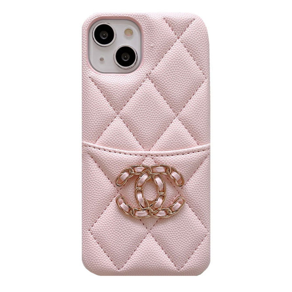Chanel Leather luxury iPhone Wallet Case