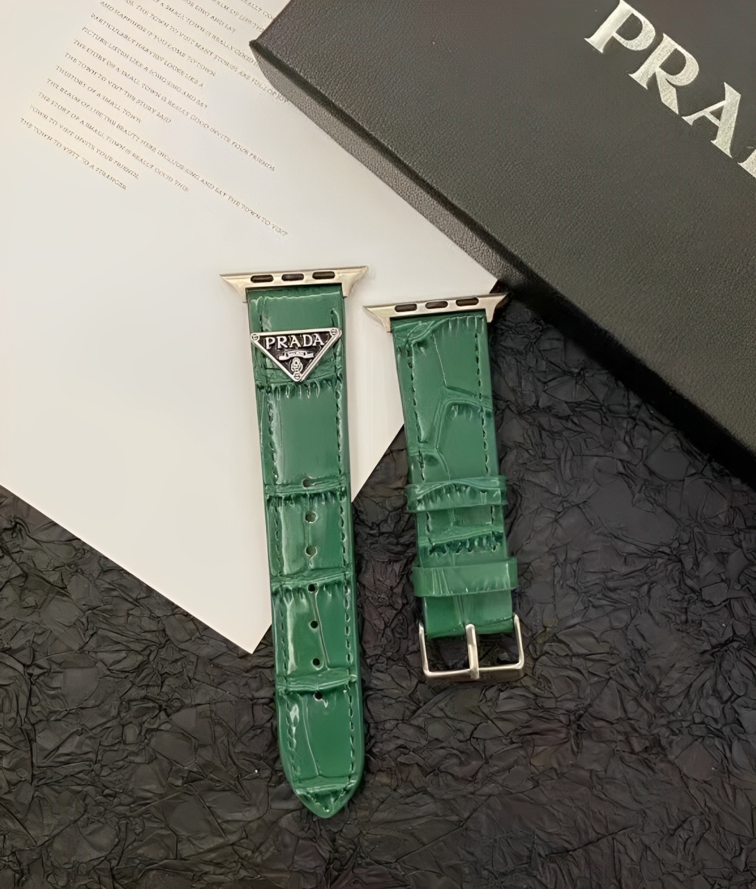 Leather luxury PD Apple Watch Bands