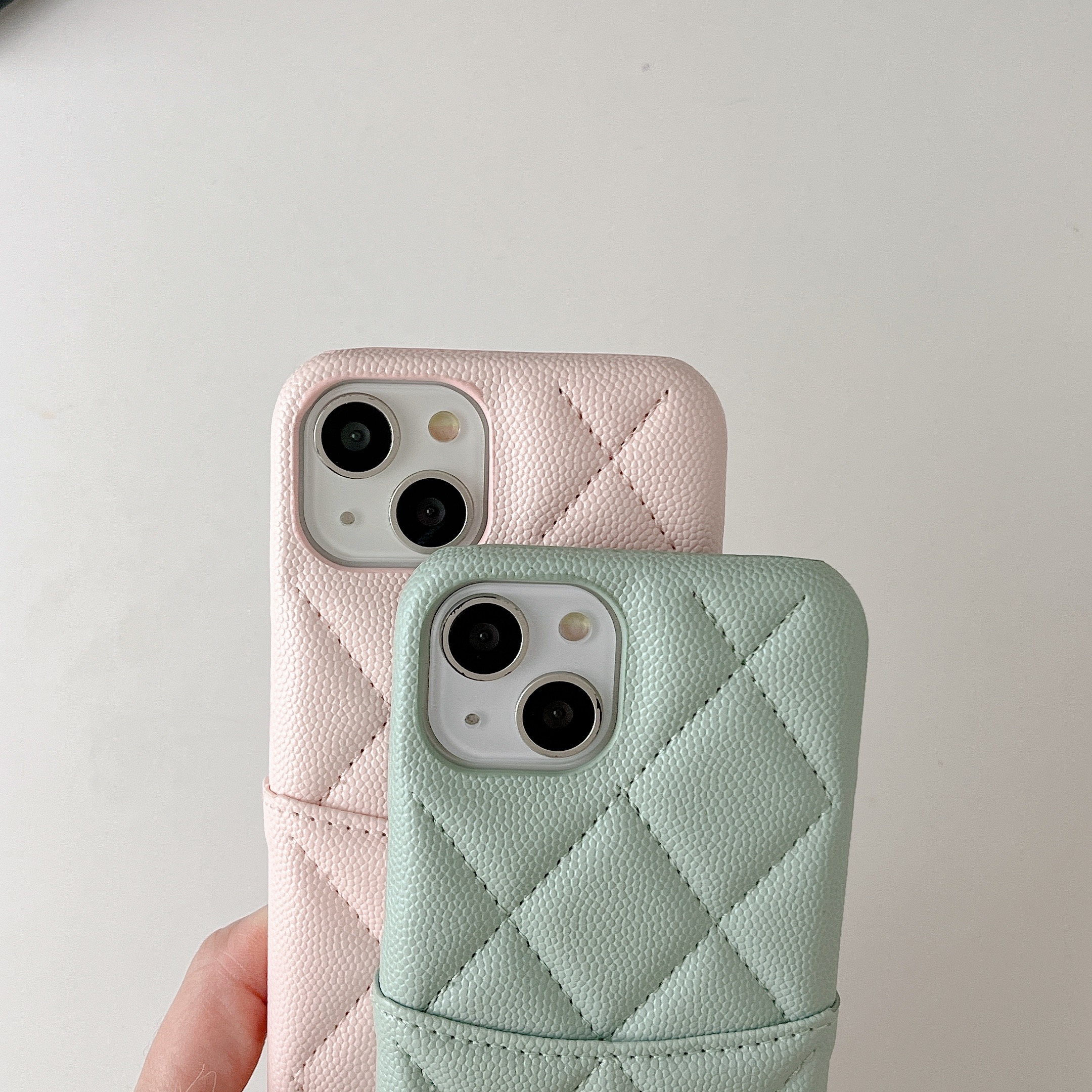 Leather luxury iPhone Wallet Case