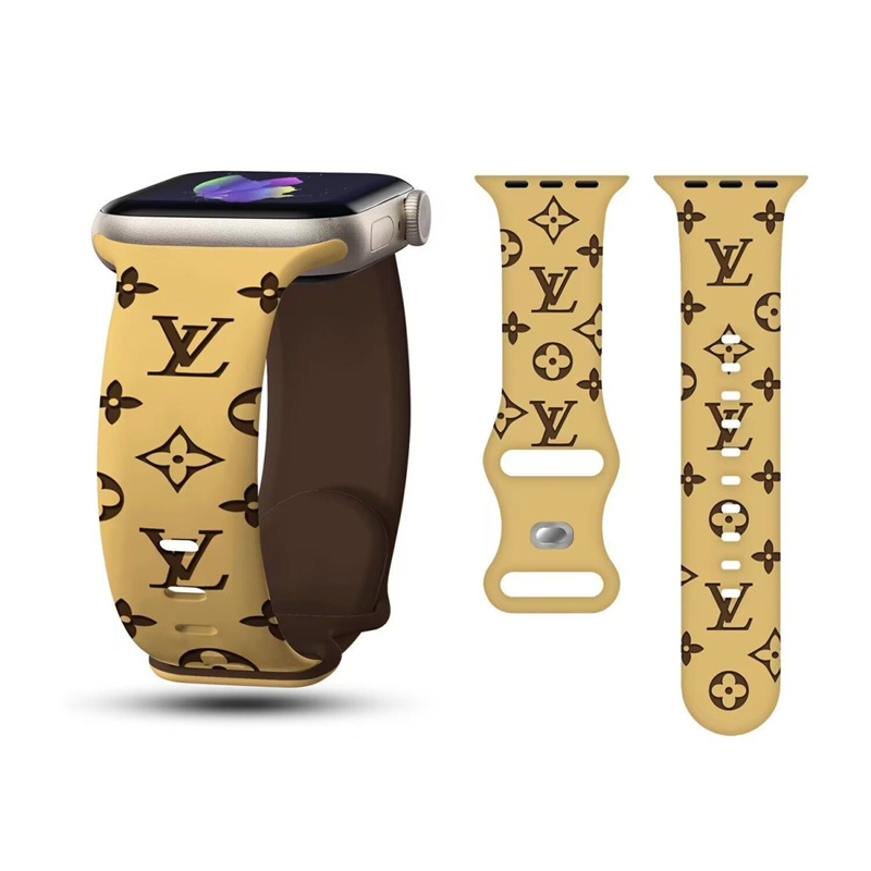 Louis Vuitton Liquid Silicone Apple Watch Band
