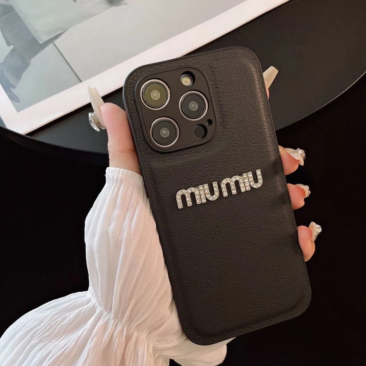 Fashion Leather MU iPhone  Case