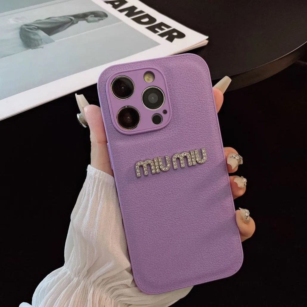 Fashion Leather MU iPhone  Case