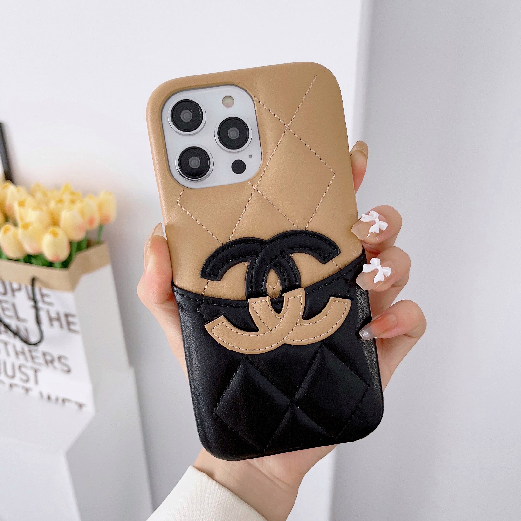 Leather Classic iPhone Wallet Case