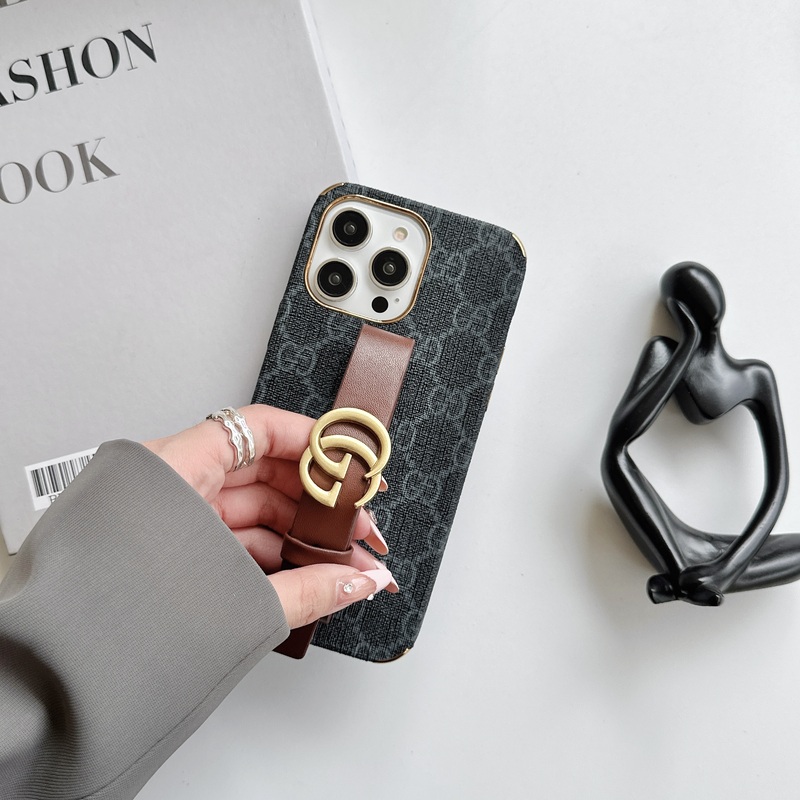 Luxurious Leather iPhone Case With Holder
