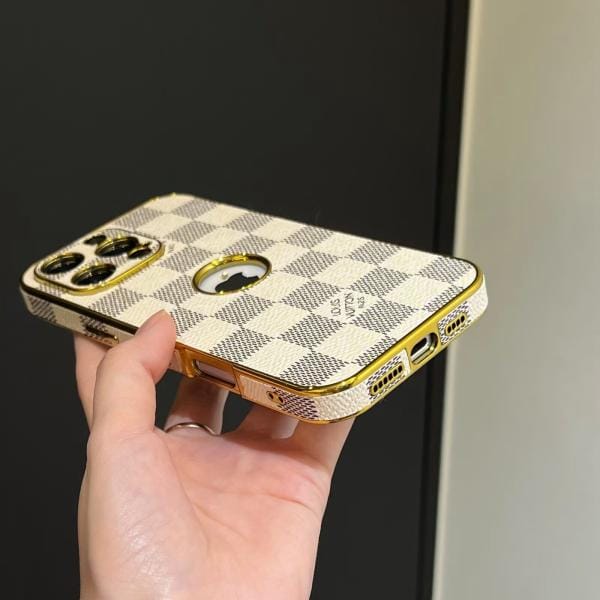 Louis Vuitton Luxury Leather iPhone Case