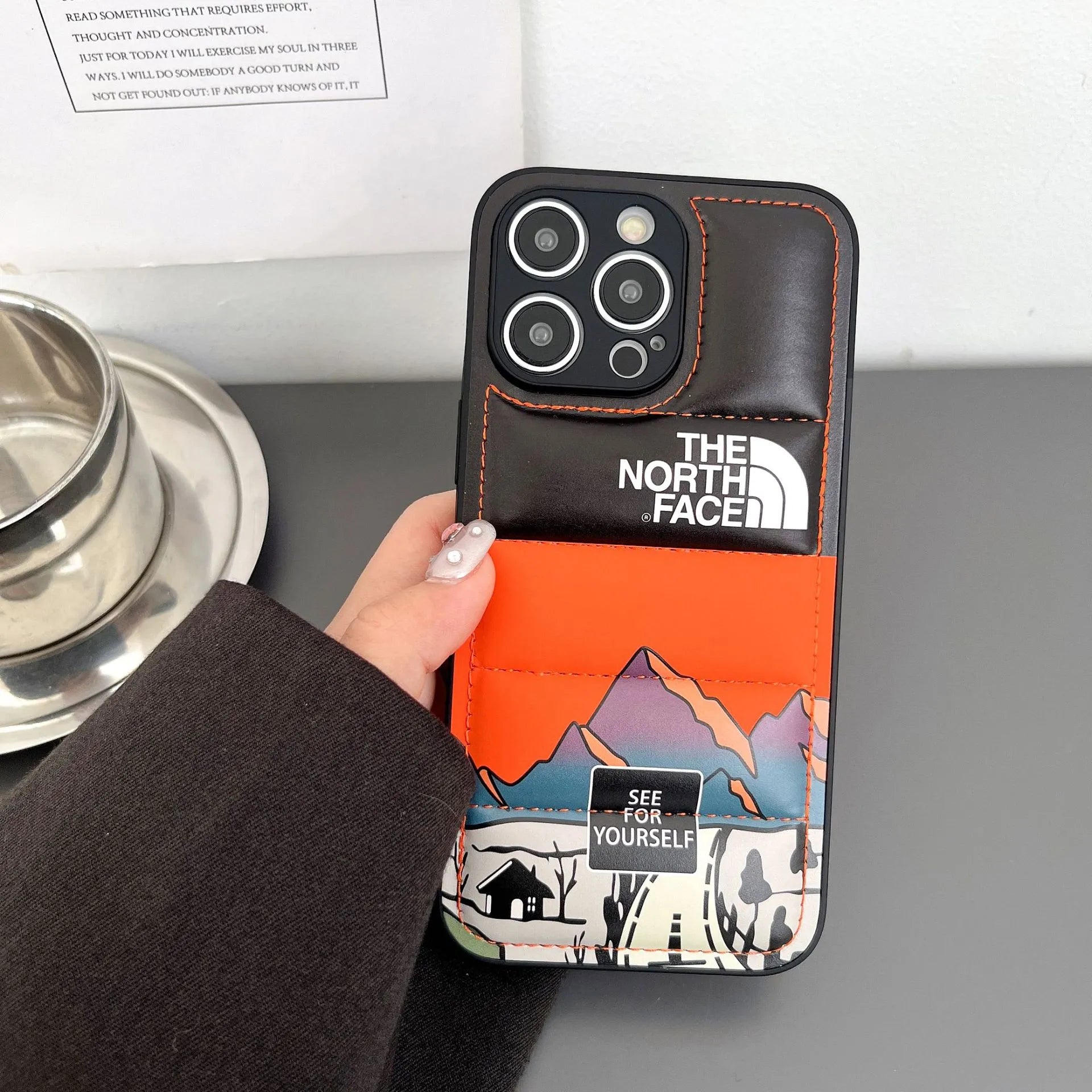 Goose Down Socket NF iPhone Case