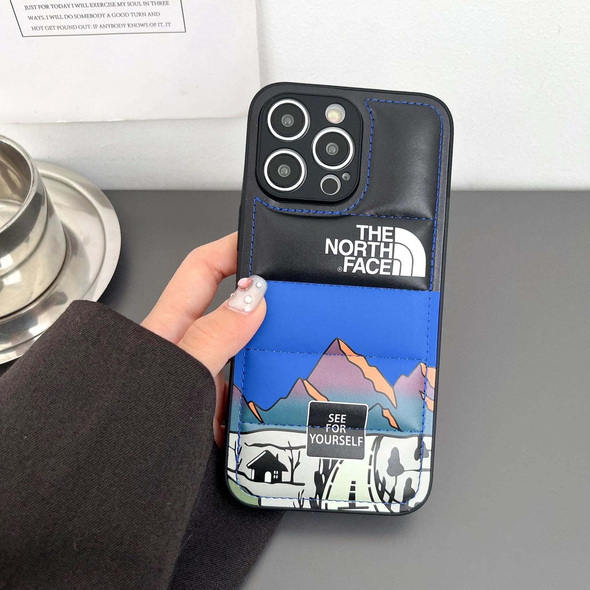 Goose Down Socket NF iPhone Case