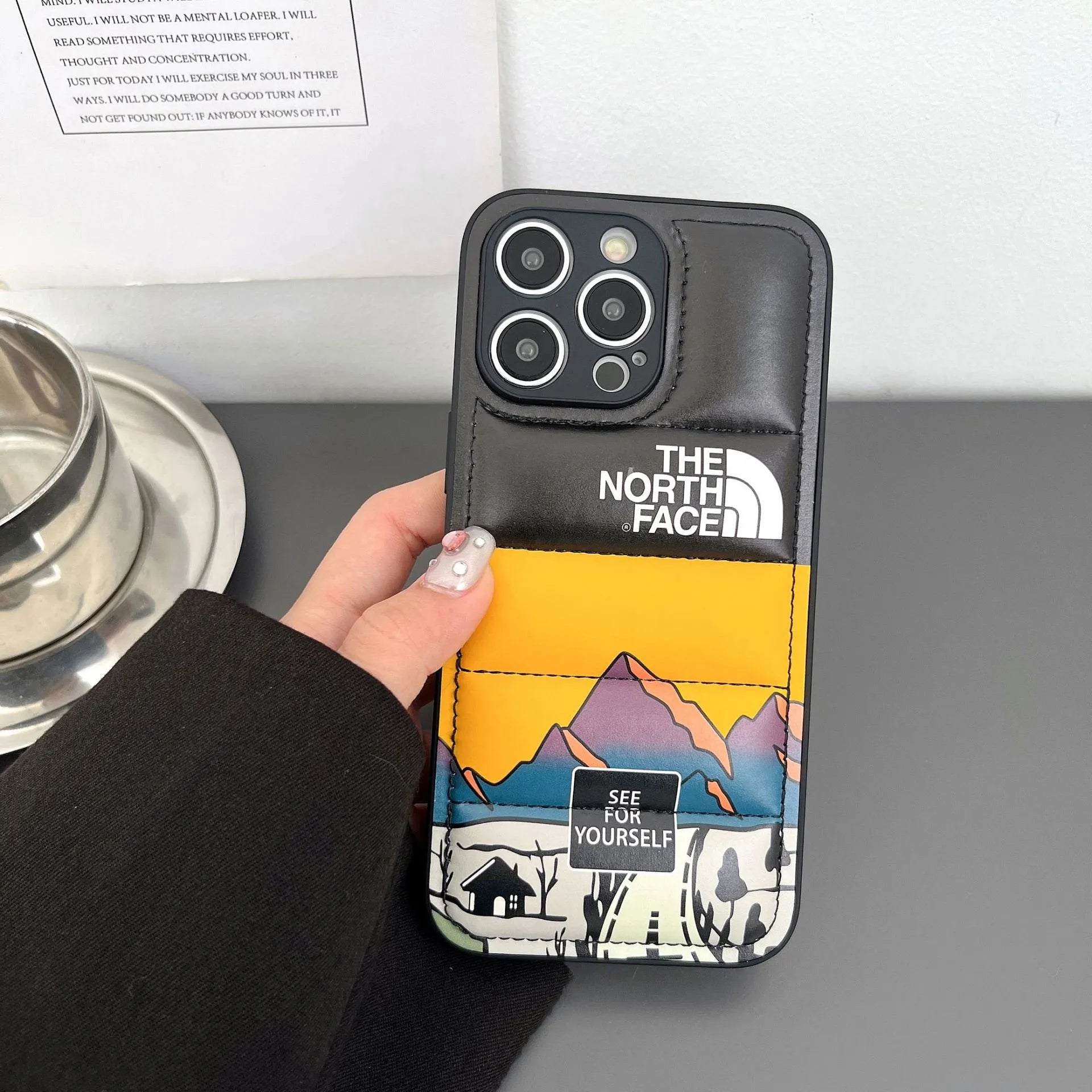 Goose Down Socket NF iPhone Case