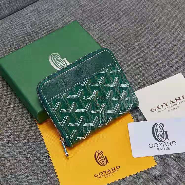 GD Leather Zipper Coin Purse