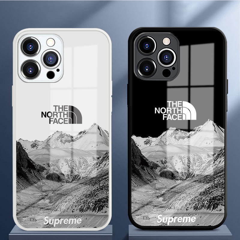 Tempered Glass Snow Mountain NF iPhone Case