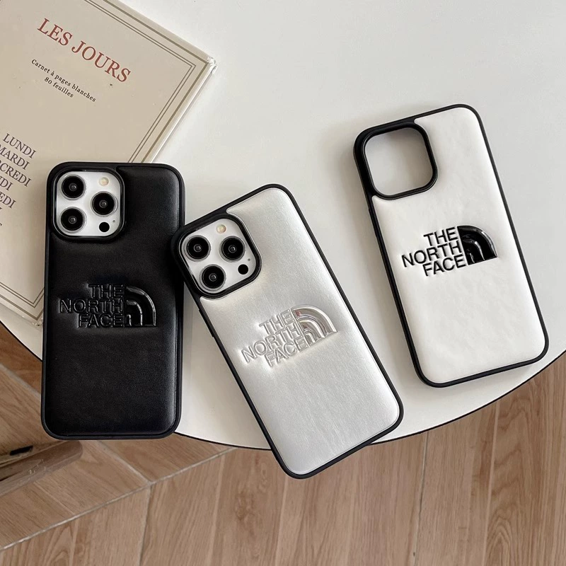 The North Face Leather cushion iPhone Case