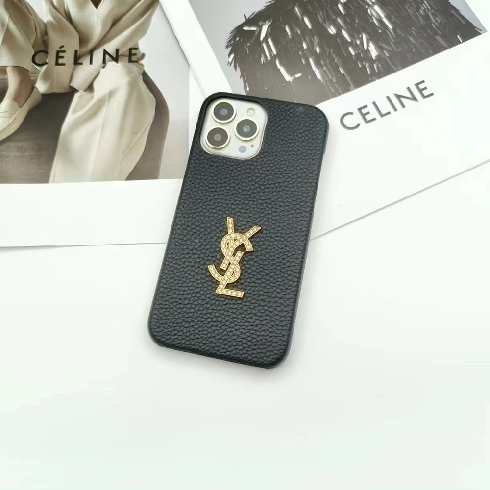 Leather pebbled pattern iPhone Case