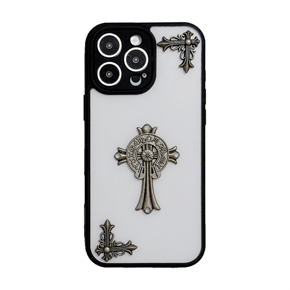 Crystal Clear Fashion CH iPhone Case