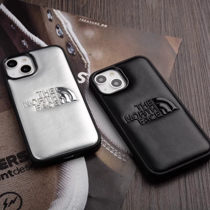 The North Face Leather cushion iPhone Case