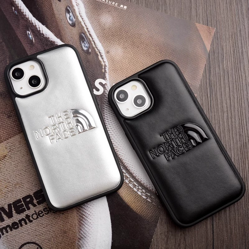 The North Face Leather cushion iPhone Case