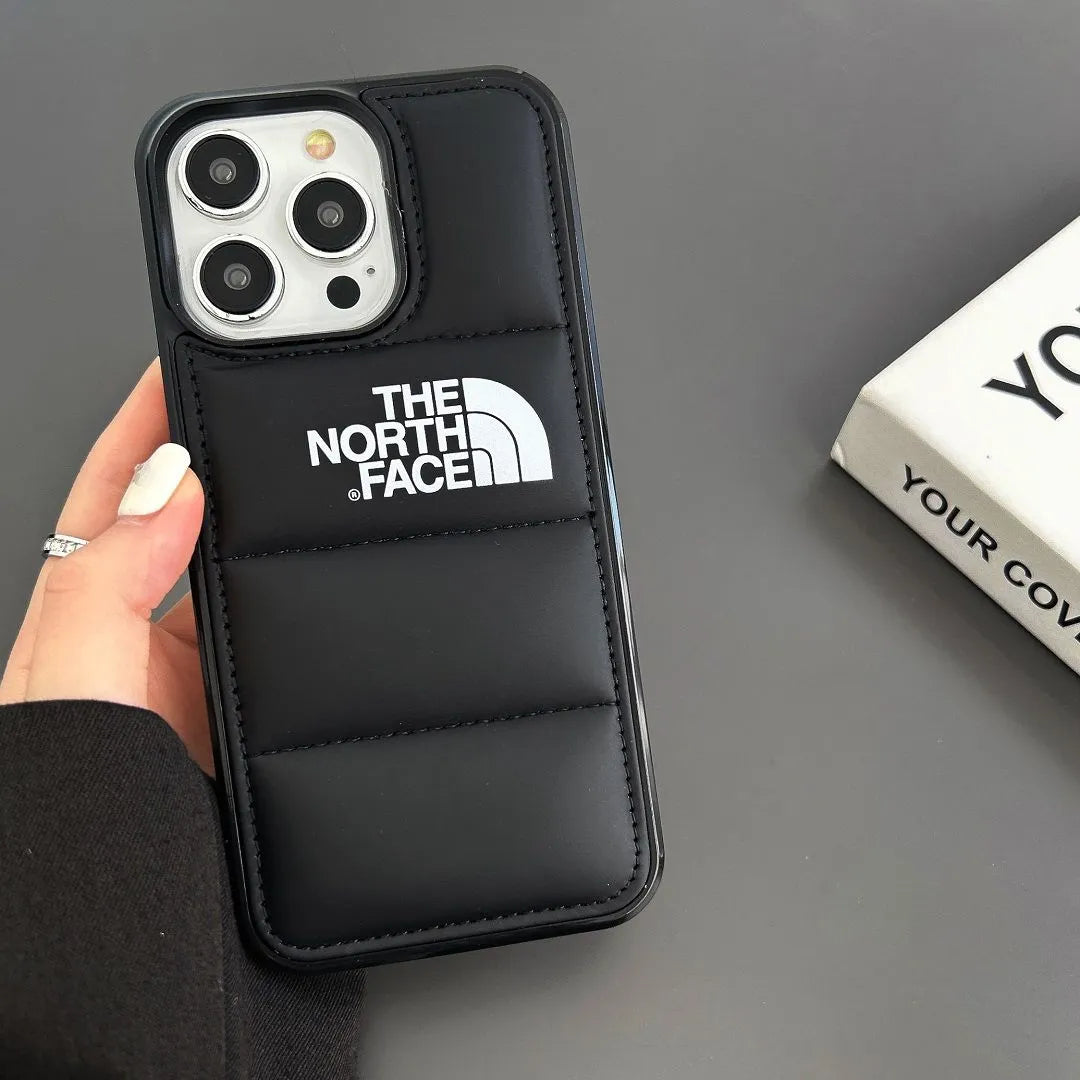 TNF 3D Goose Down Socket iPhone Case