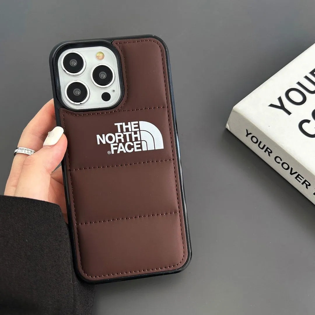 TNF 3D Goose Down Socket iPhone Case