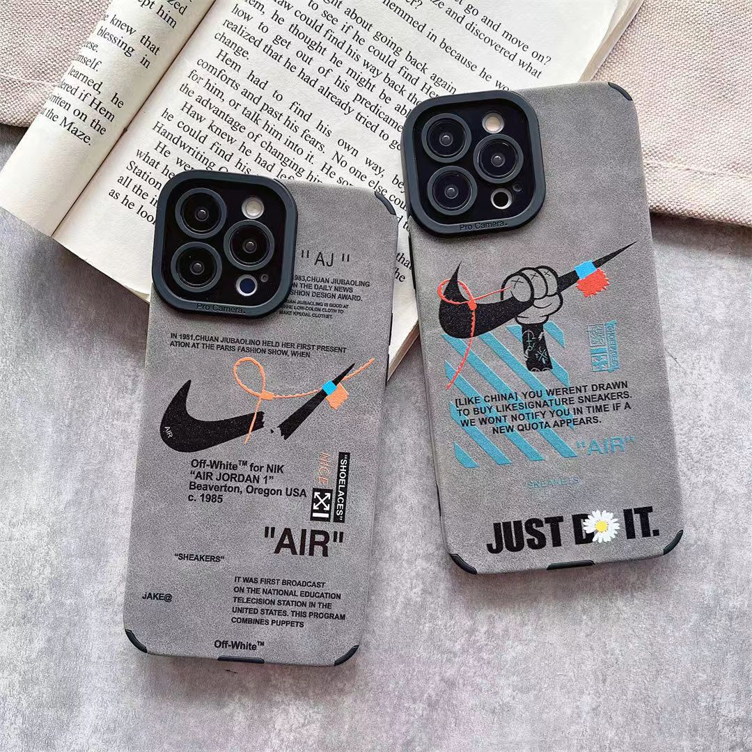 Suede Leather iPhone Case