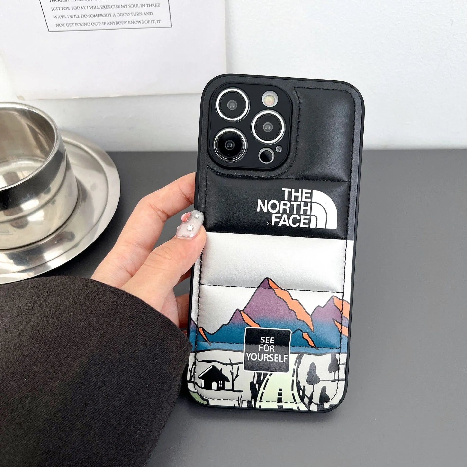 Goose Down Socket NF iPhone Case