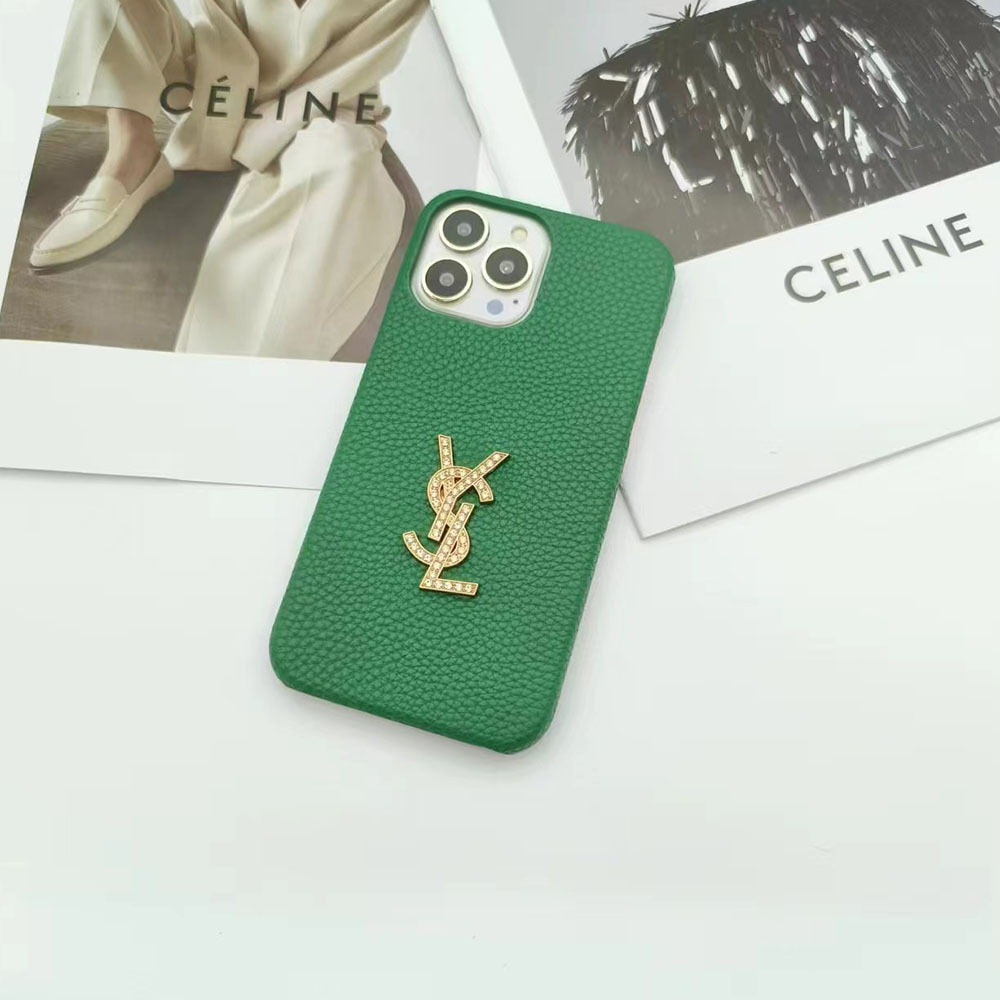 Leather pebbled pattern iPhone Case