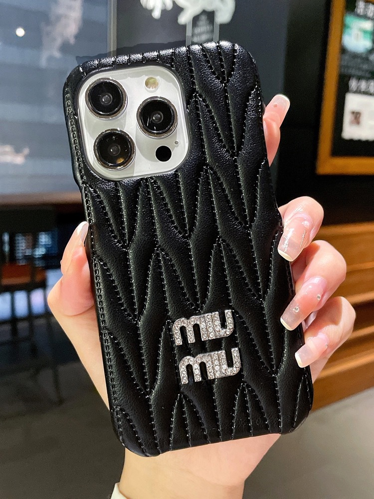 Fashion Leather MU iPhone  Case