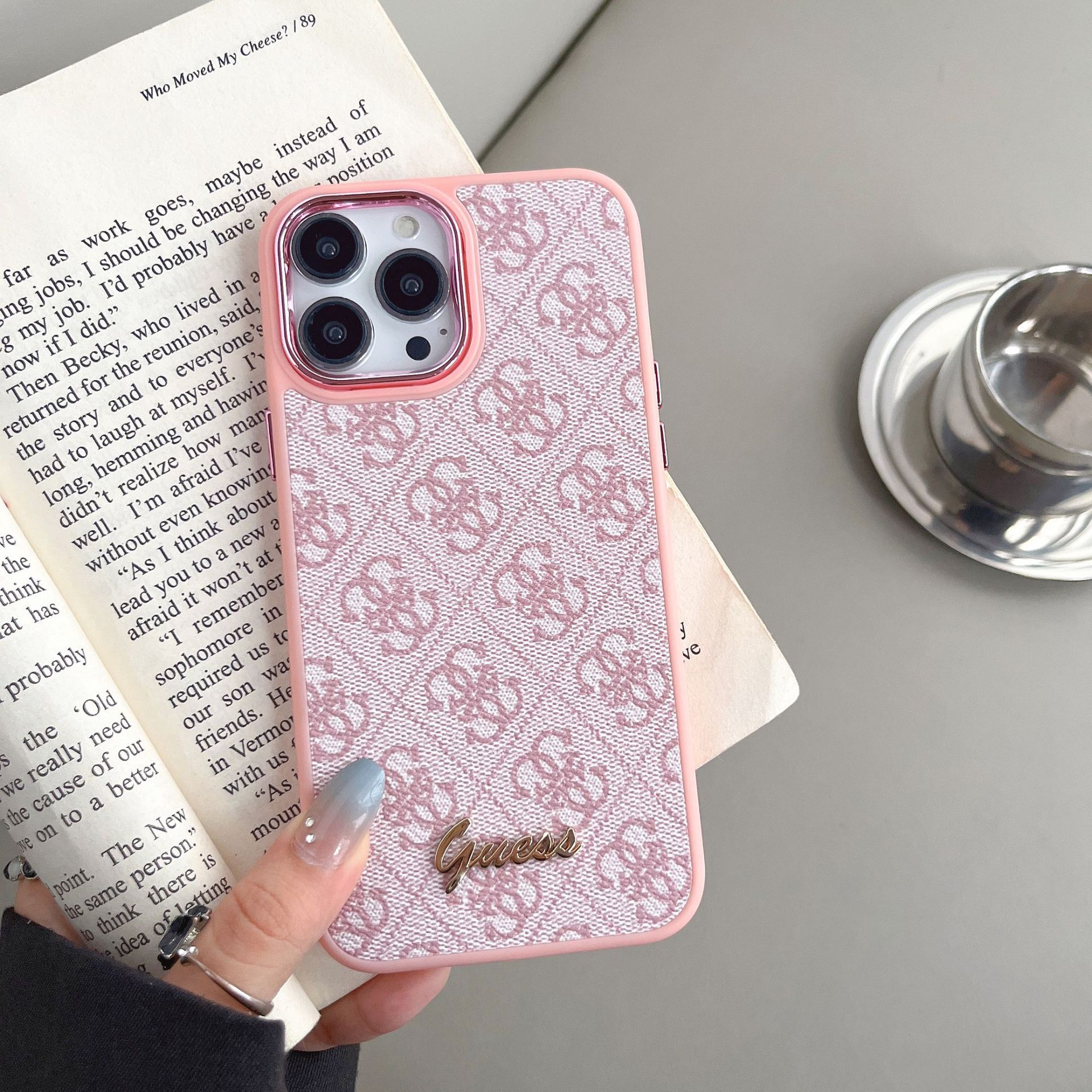 Cloth Pattern Vintage Leather GS iPhone Case