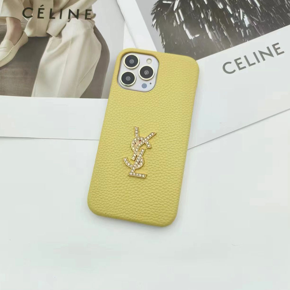 Leather pebbled pattern iPhone Case