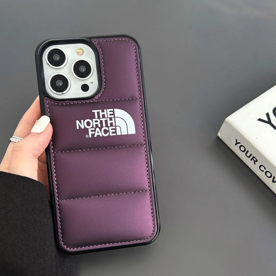 TNF 3D Goose Down Socket iPhone Case