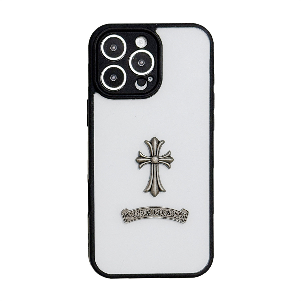 Crystal Clear Fashion CH iPhone Case