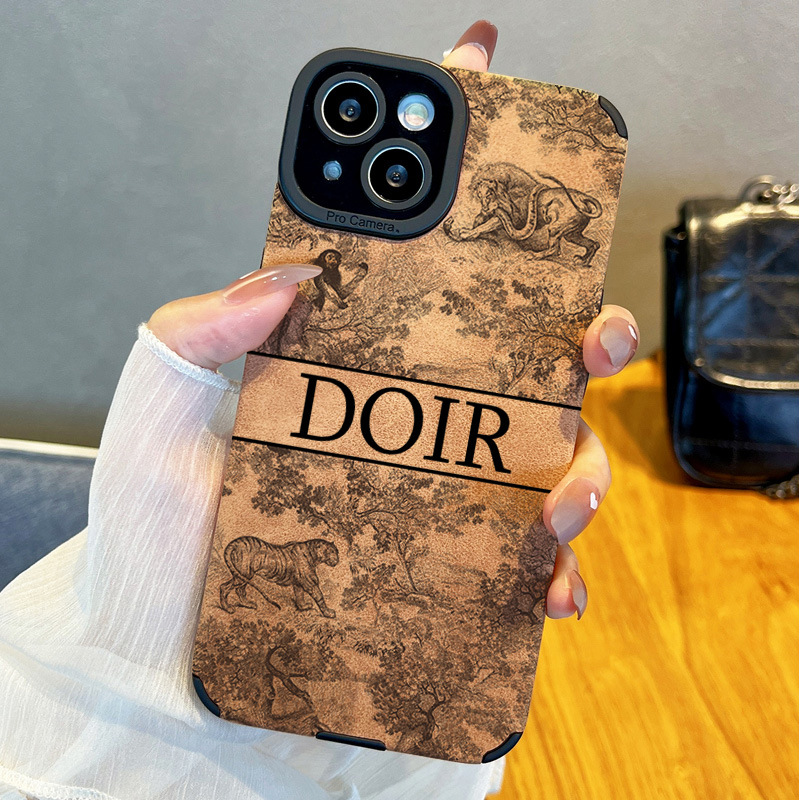 Velvet Vintage Leather FD iPhone Case