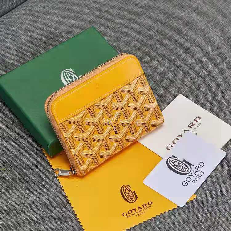 GD Leather Zipper Coin Purse