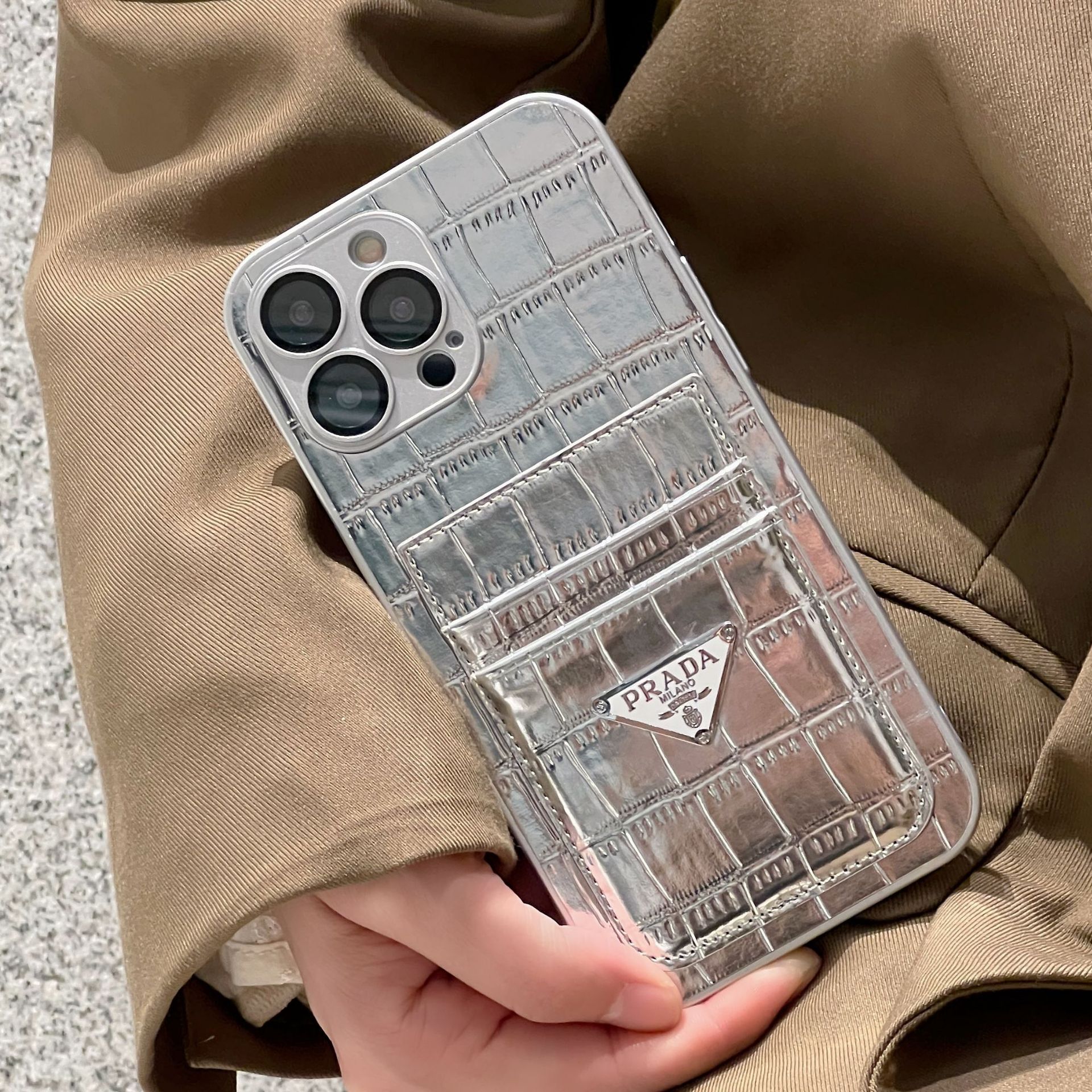Crocodile Luxury PR iPhone Case