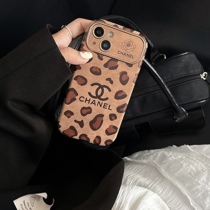 Chanel Luxury Fluffy Leather iPhone Case