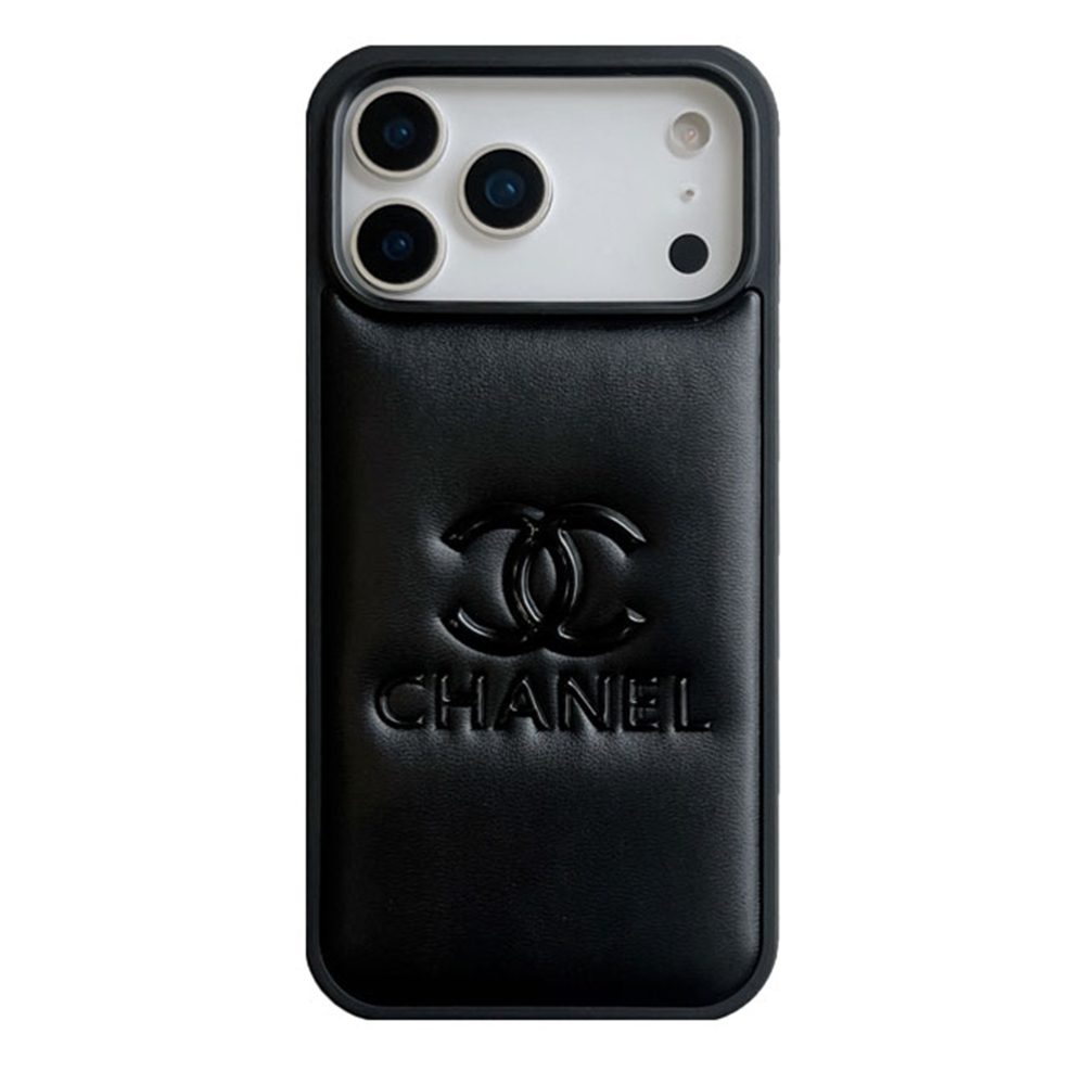 Chanel Leather cushion iPhone Case