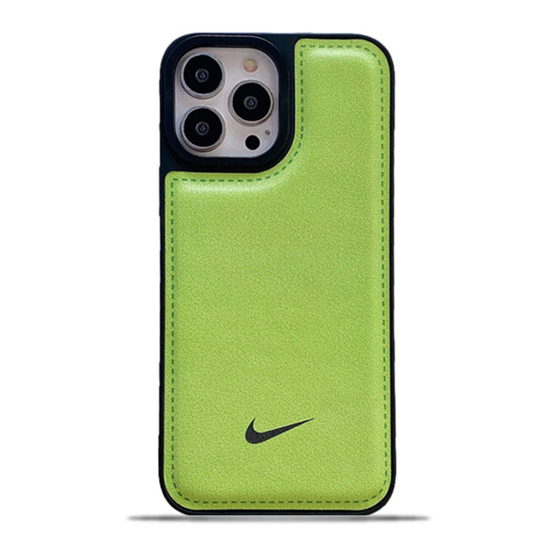 Leather N-K iPhone Case