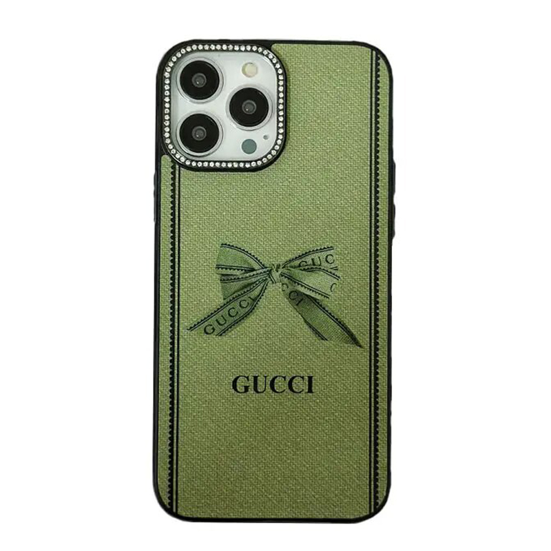 Gucci iPhone Case With Wallet And Crossbody Strap