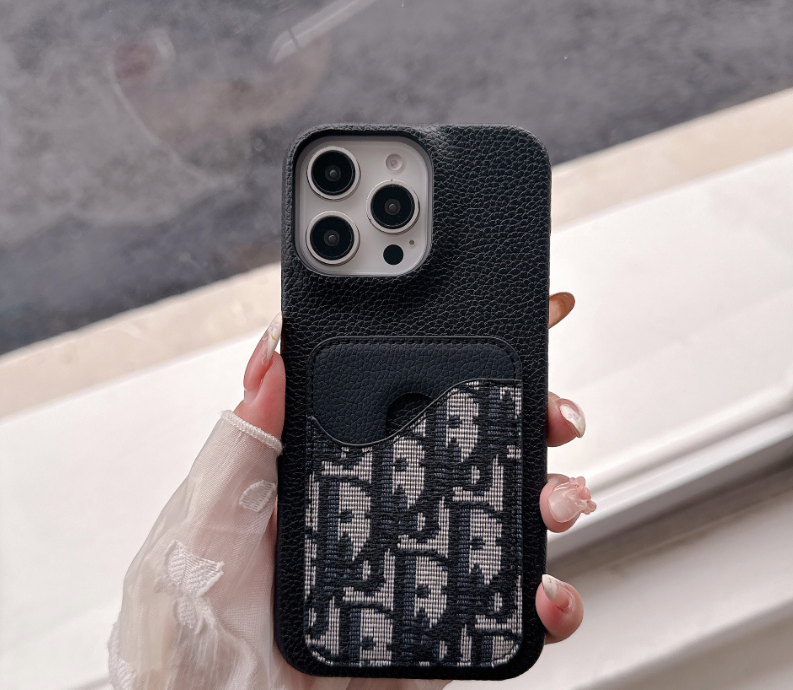 Dior EmbroEidery iPhone Wallet Case