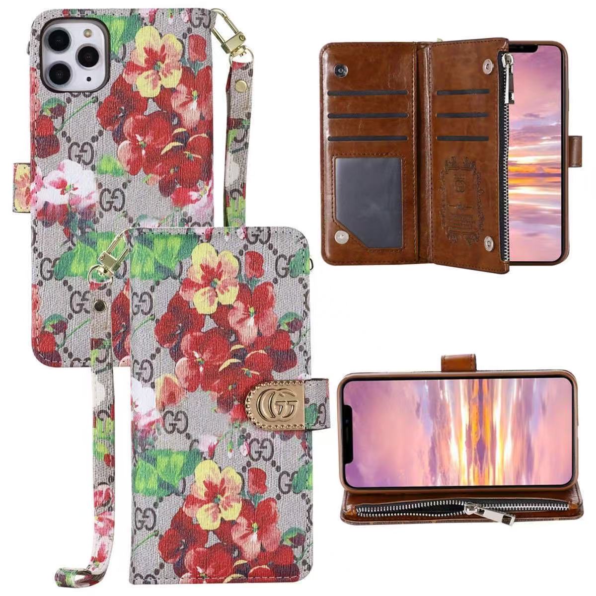 Louis Vuitton,Gucci Monogram iPhone Wallet Case Leather Multi-Layer -BELKCASE