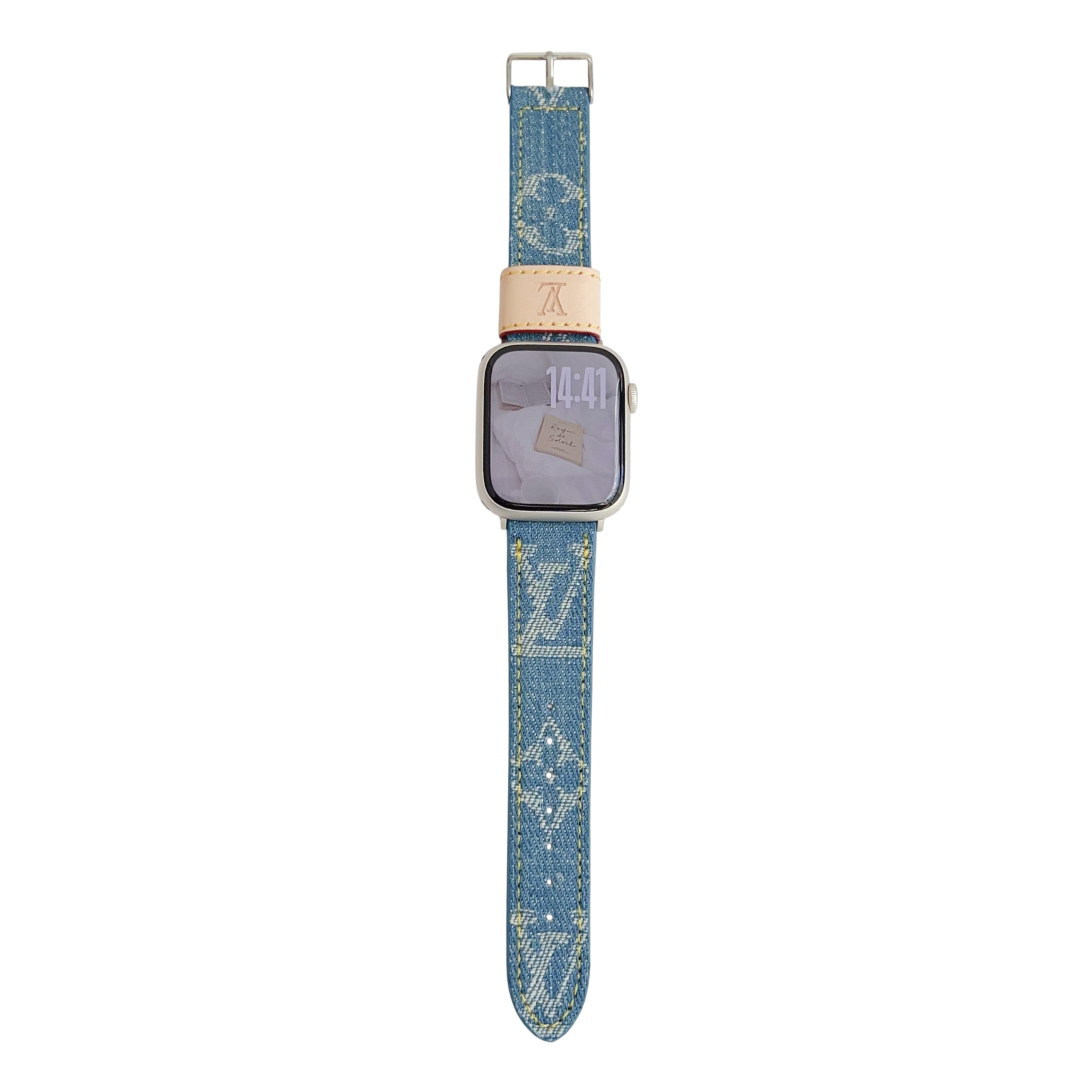 Louis Vuitton Denim Canvas Apple Watch Bands