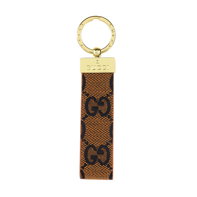 Gucci Luxury Leather Keychain