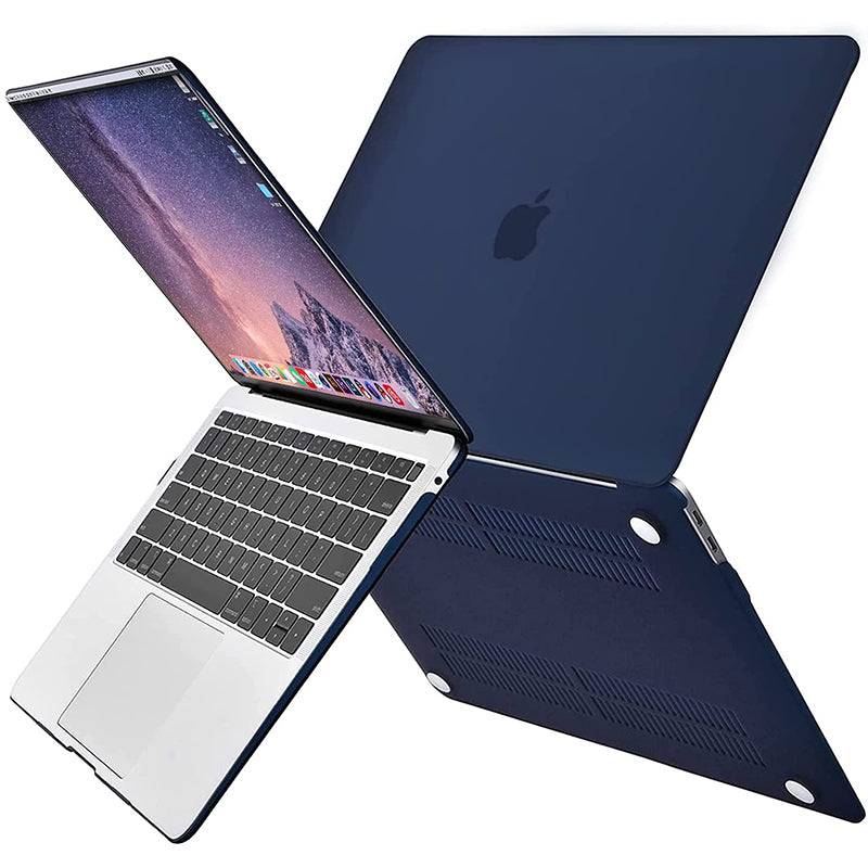 Matte Navy Macbook case customizable-BELKCASE