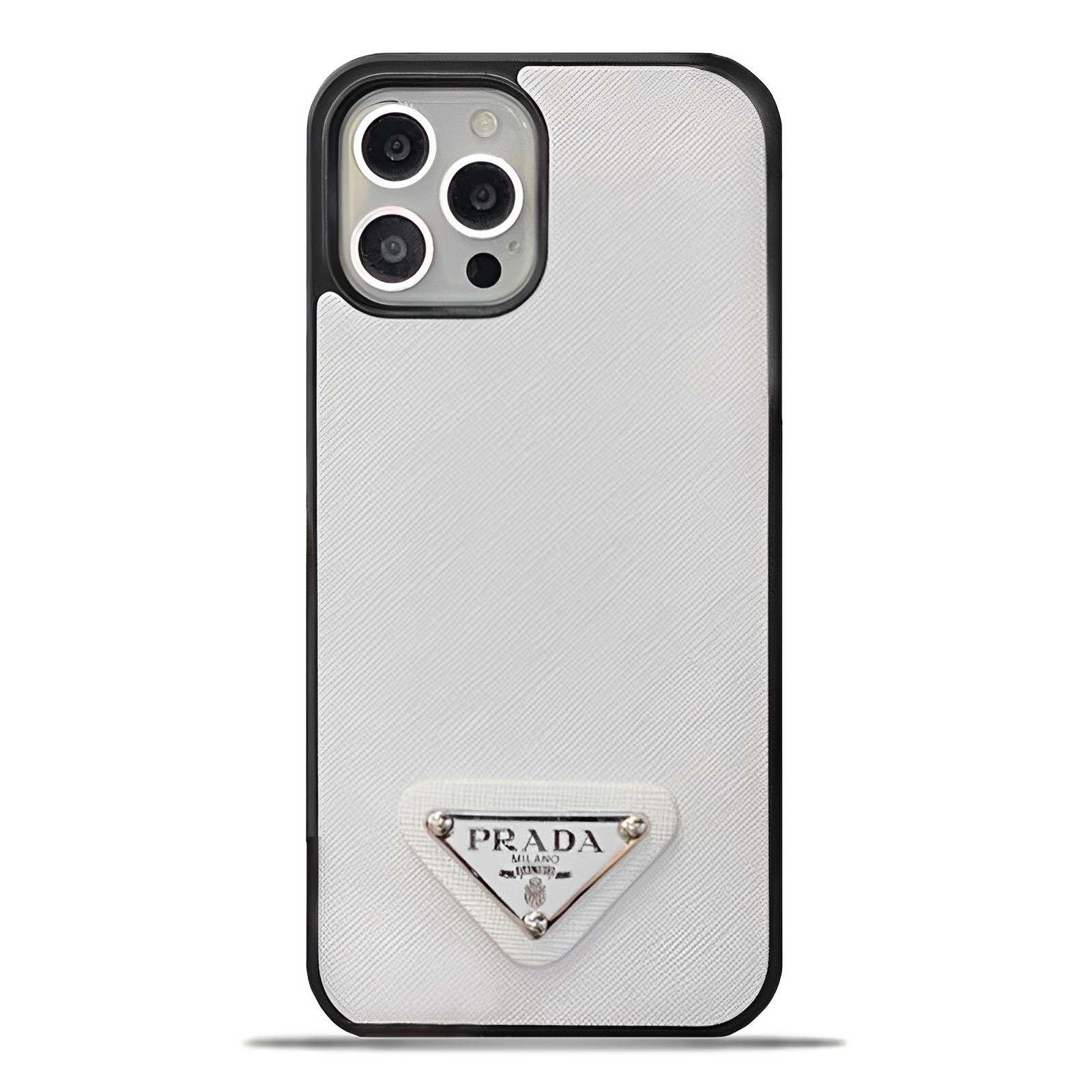Acrylic Metal Triangle Label PR iPhone Case