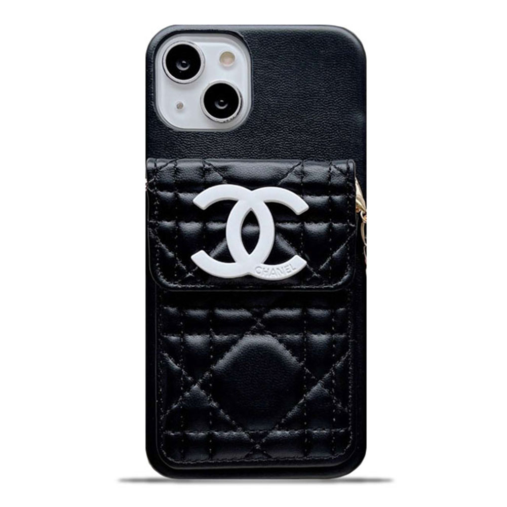 Monogram Leather iPhone Wallet Case