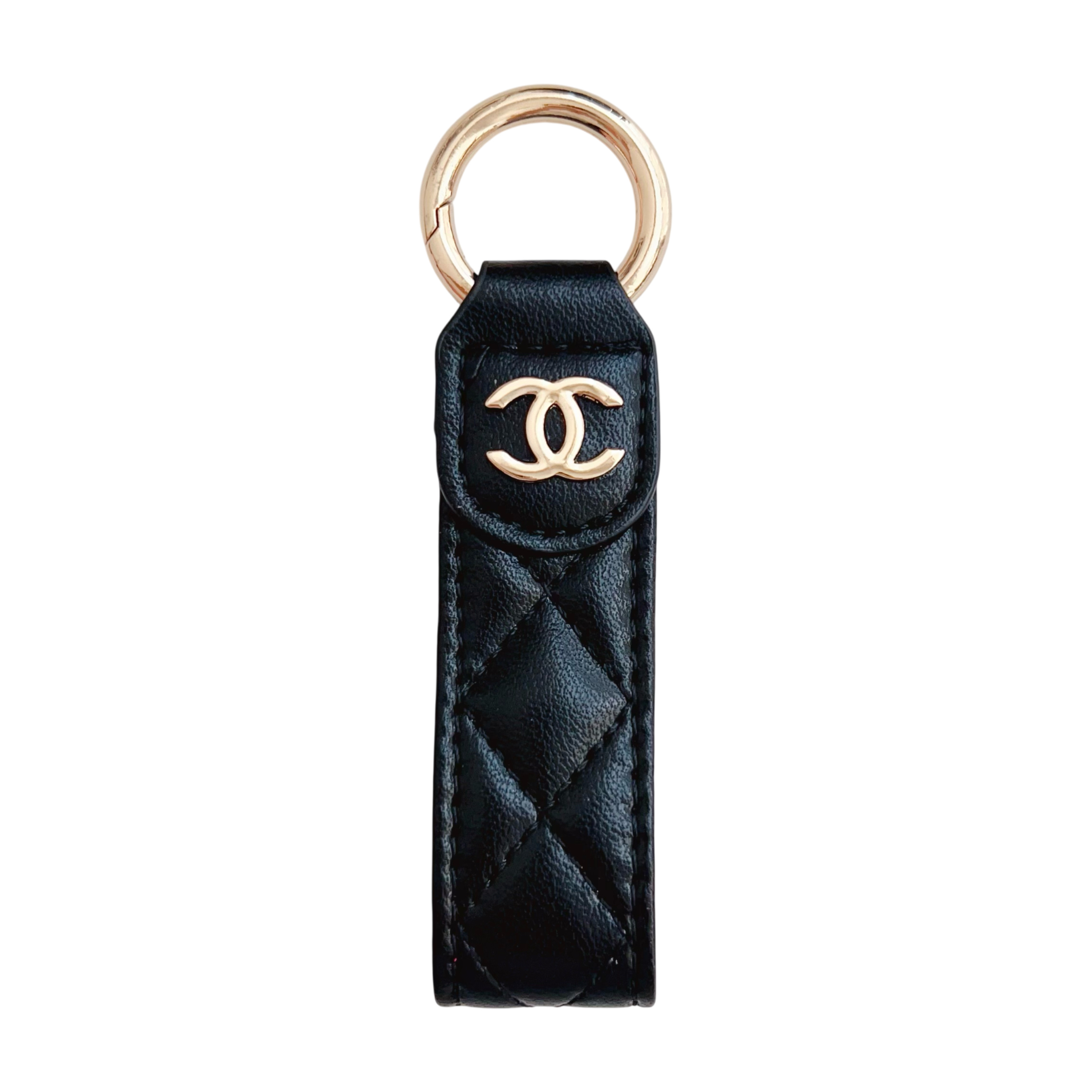 Chanel Luxury Leather Keychain