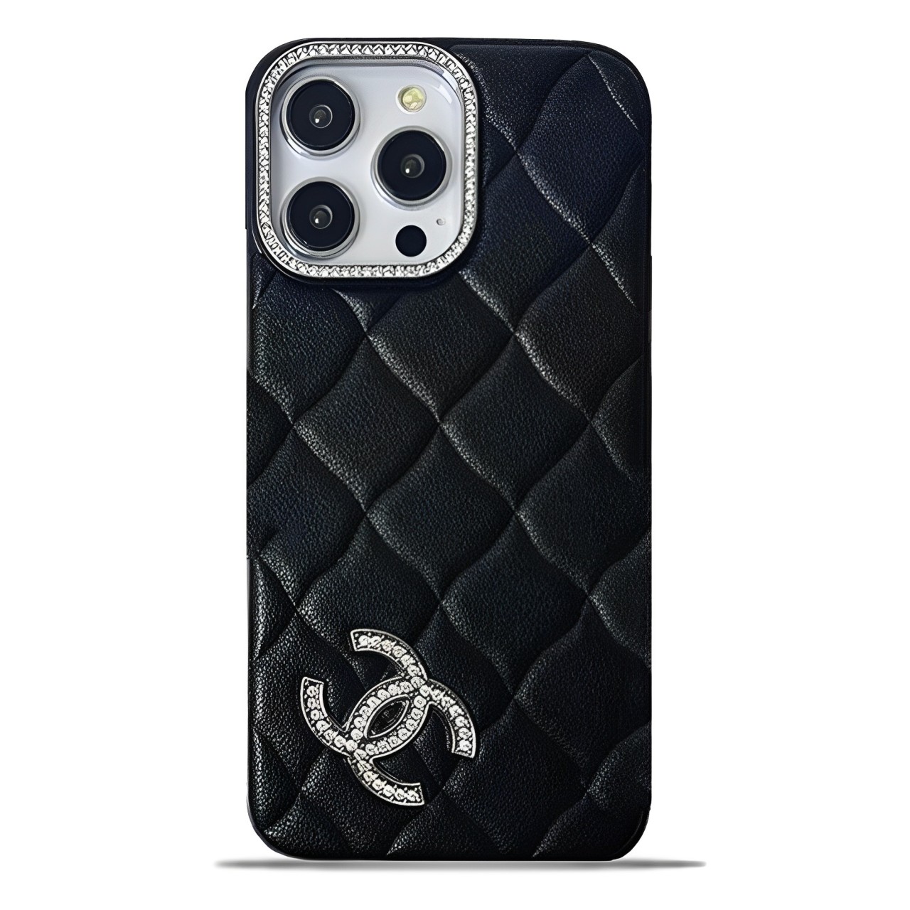 Monogram Leather iPhone Wallet Case